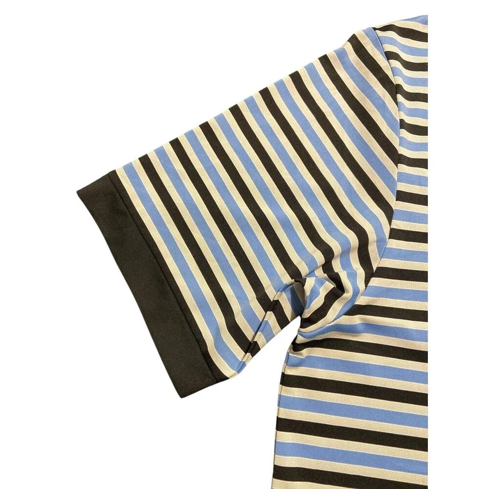 Callaway Shirt Mens Sz XL/TG Golf‎ Polo T-shirt striped short sleeve Multicolor